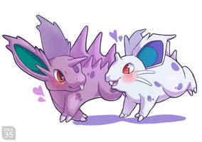 Frolicking Nidorans