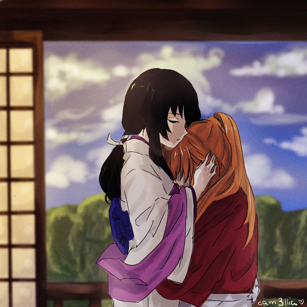 Kenshin and Tomoe