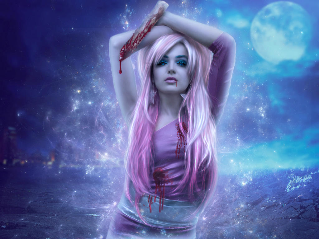 Jem - Truly Outrageous Vampire Hunter by la-voisin Jem - Truly Outrageous Vampire Hunter by la-voisin
