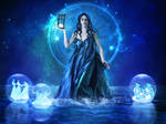 Mnemosyne - Mother of Muses by la-voisin
