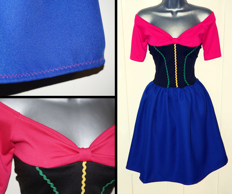 Frozen Anna Inspired Dress by Lolanova on DeviantArt