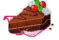 pixel choco cake