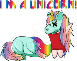 Im A Unicorn Finished Color