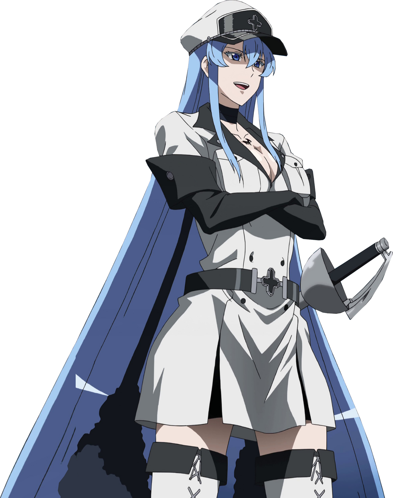 Esdeath Render by NeekoSG on DeviantArt