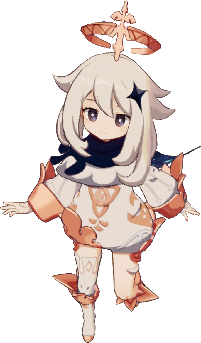 Paimon Render by NeekoSG on DeviantArt