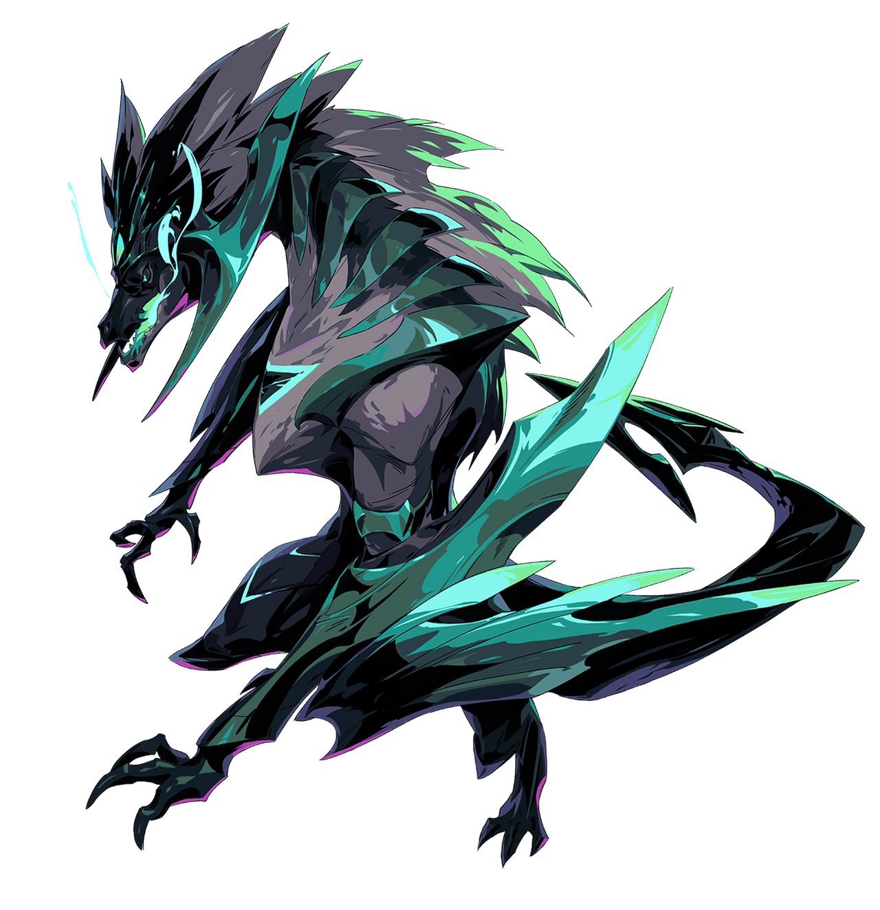 Dragon Form Ruined Shyvana Render by NeekoSG on DeviantArt