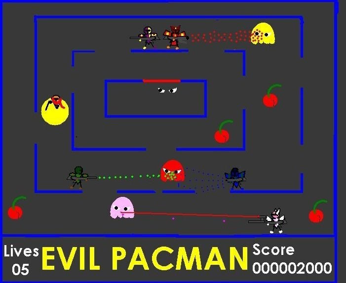 Evil Pacman by SirFroggyo on DeviantArt