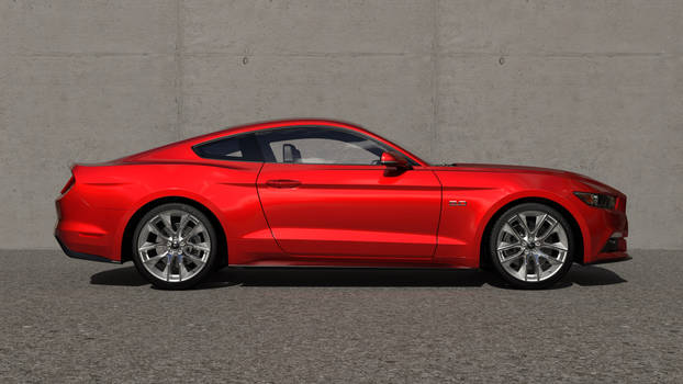 Mustang Iray Render