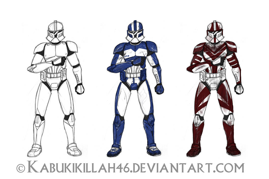 Clone Trooper Design Contest 2 by Snowbacon on DeviantArt