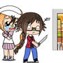 Me and my oc reaction gacha heat
