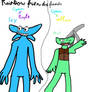 Rainbow friends fankids-Sky and Mint