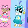 Carebears and Dandy world collab