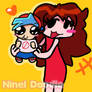 Gf and her boyfriend (Fnf fanart :D)