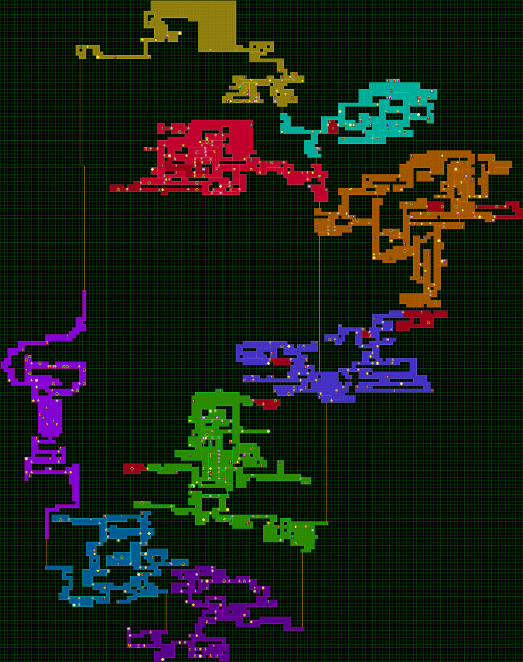 SR-388, full map from Metroid Samus Returns by Kalazzer on DeviantArt