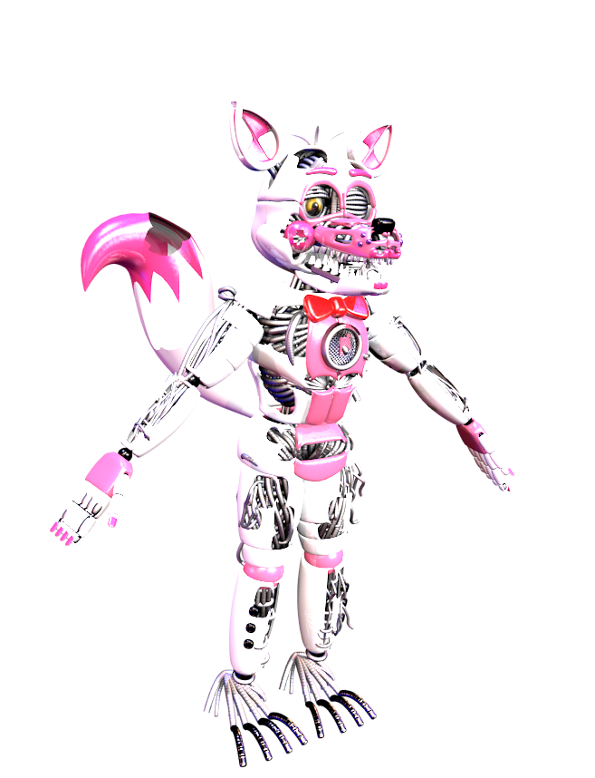 Funtime Withered Foxy - Fnaf 2 Funtime Withered Foxy, HD Png Download -  894x894(#6107864) - PngFind