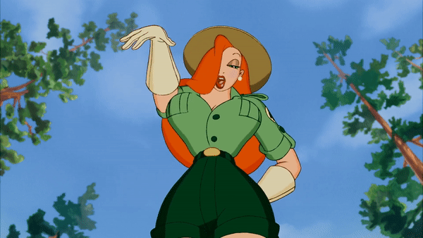 Jessica Rabbit Bending Down (Zoomed out Fast) by Surfmikethaman on ...