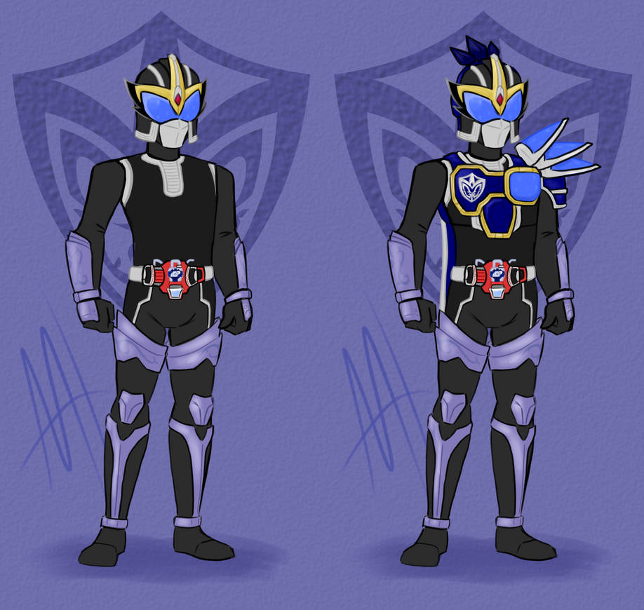 Hako Riot Gear Rid KR Gaim Armored Rider Haku (Genesis Version) by Malunis on DeviantArt