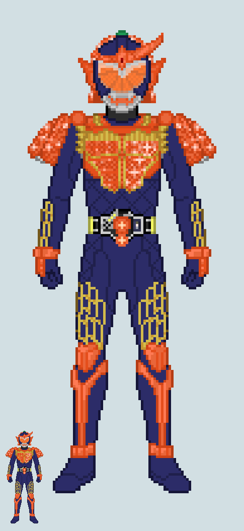 Toku sprite - Gaim (Fresh Orange Arms)