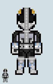 Chibi Rider sprite - Nega Den-O (Plat Form)