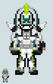 Chibi Rider sprite - Necrom (Grimm Damashii)