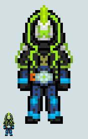 Chibi Rider sprite - Necrom Specter