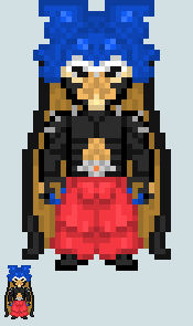 Chibi Rider sprite - Terror Dopant