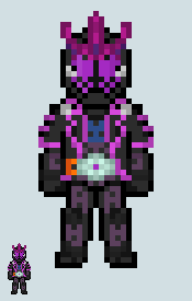 Chibi Rider sprite - Zero Specter