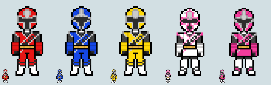 Chibi Ranger sprite - Ninninger