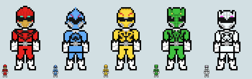 Chibi Ranger sprite - Zyuohger