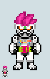 Chibi Rider sprite - Ex-Aid (Action Gamer Lv.1)