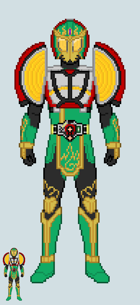 Toku sprite - Ryugen (Blaster Arms)