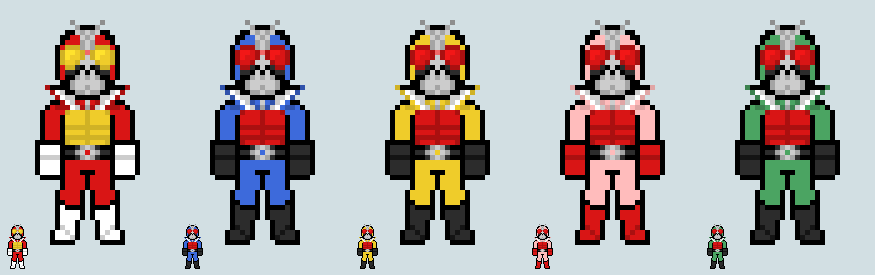 Chibi Rider sprite - Gorider by Malunis on DeviantArt