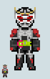 Chibi Rider sprite - Ex-Aid (Ryuki Gamer Lv.2)