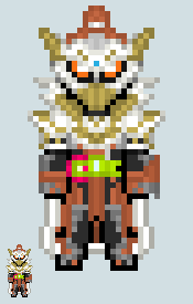 Chibi Rider sprite - True Brave