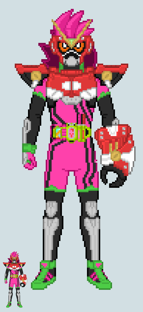 Toku sprite - Ex-Aid (Robot Action Gamer Lv.3)