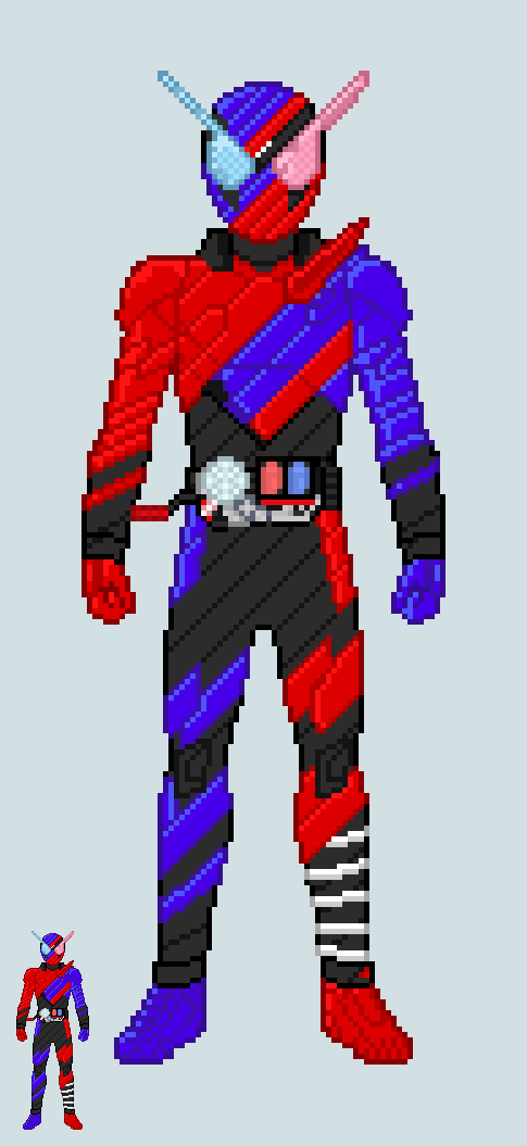 Toku sprite - Build (RabbitTank Form)