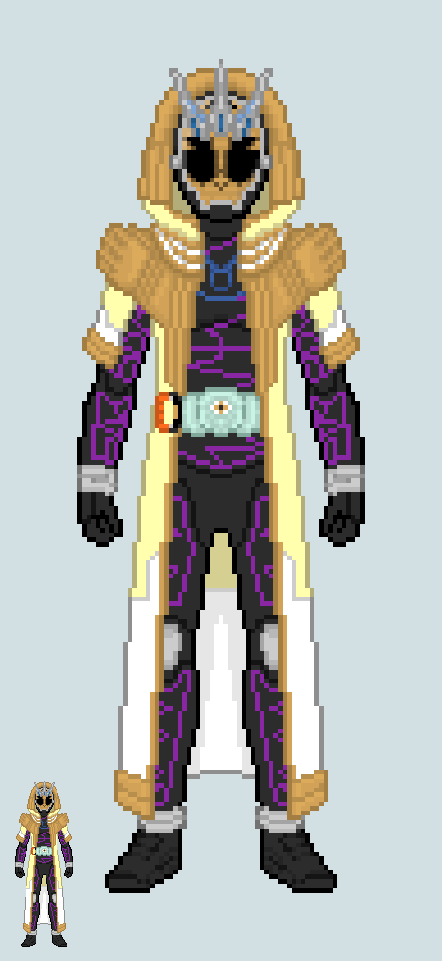 Zero Specter Toku sprite - Zero Specter (Cleopatra Damashii) by Malunis on DeviantArt