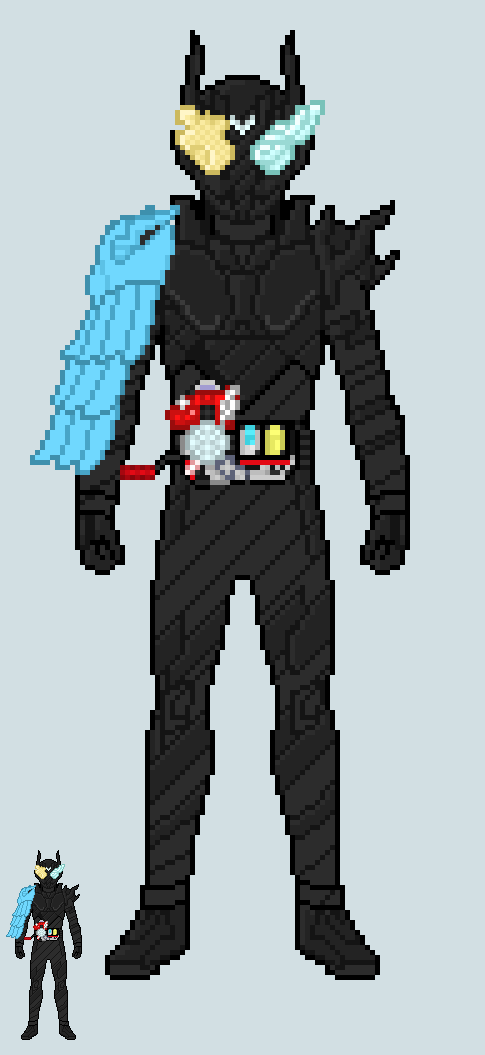 Toku sprite - Build (PuzzOwl Hazard Form)