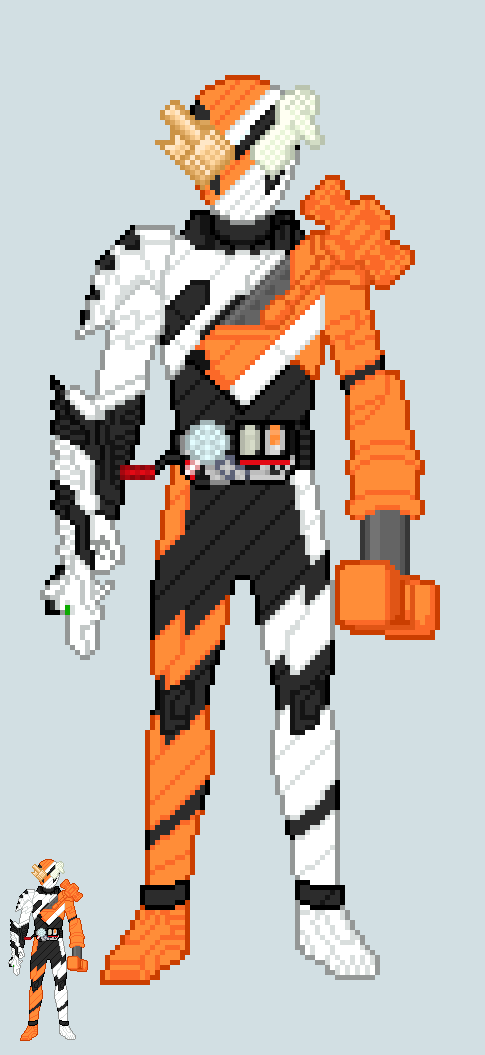 Toku sprite - Build (ZebHammer Form)