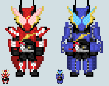 Chibi Rider sprite - Build (FullFull forms) by Malunis on DeviantArt