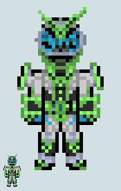 Chibi Rider sprite - Woz