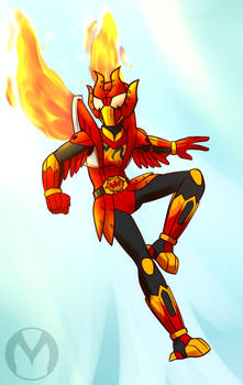 Commission - Kamen Rider Fenix