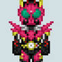 Chibi Rider sprite - Zero-One (Flying Falcon)