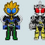 Chibi Rider sprite - OOO (Random Combos 5)