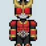 Chibi Rider sprite - Kuuga (Mighty Form)