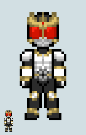 Chibi Rider sprite - Kuuga (Natsume) by Malunis on DeviantArt