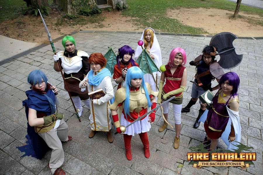 Fire Emblem: The Sacred Stones Group Cosplay