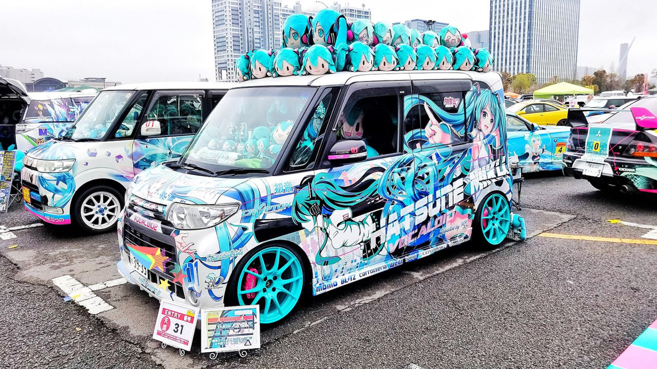 Hatsune Miku Itasha1 By Reo Nekoyanagi On Deviantart