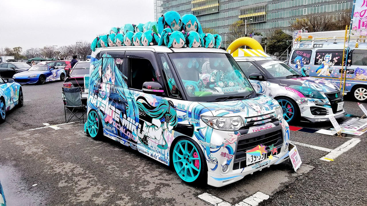 Hatsune Miku Itasha3 By Reo Nekoyanagi On Deviantart