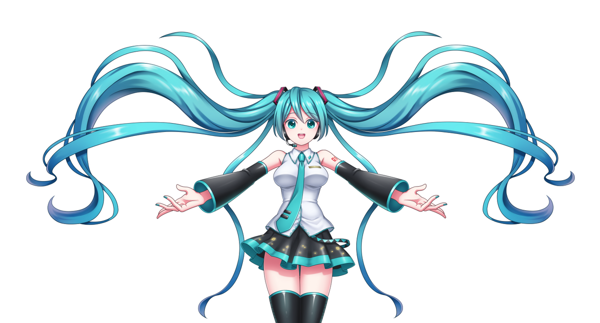 Hatsune Miku Itasha Illustration Front Side By Reo Nekoyanagi On Deviantart